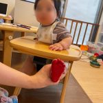 足型でこいのぼり製作